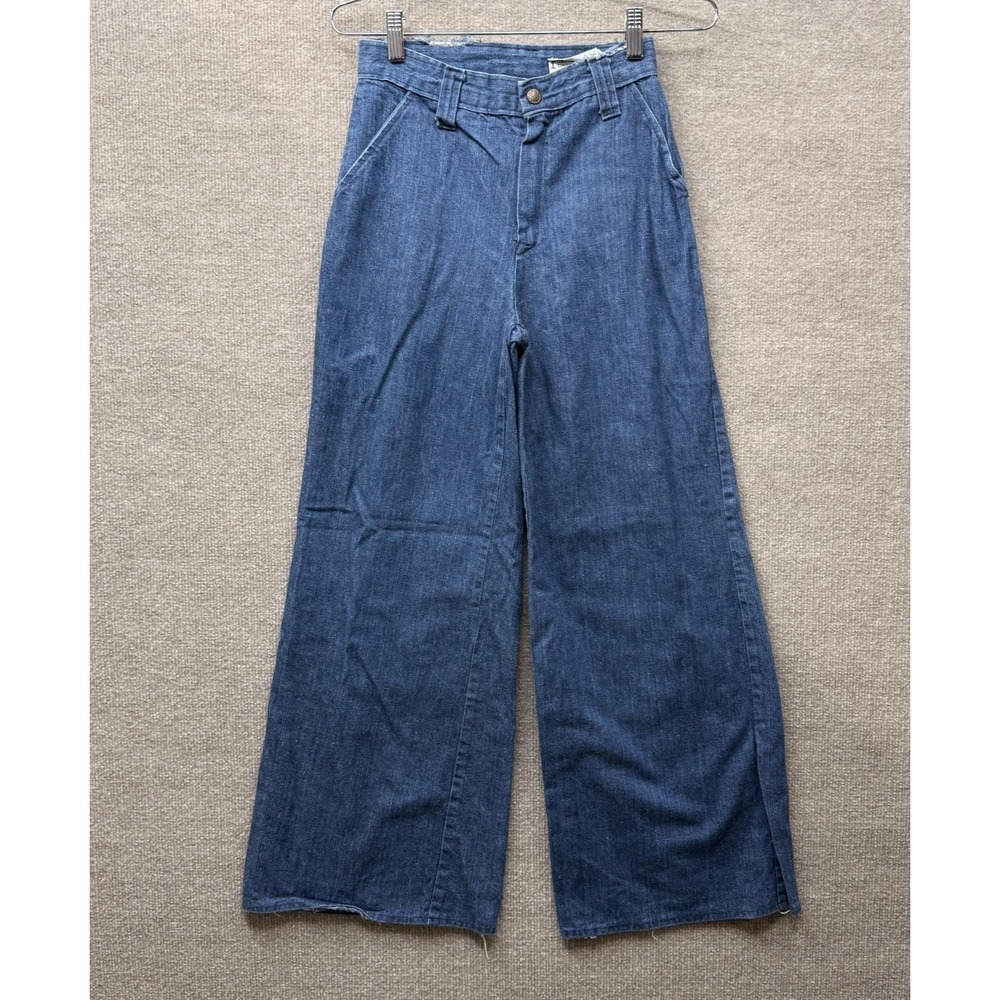 Foxmoor Jeans Womens 28 Blue High Rise‎ Wide Leg Vintage Denim Vintage Retro